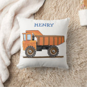 Coussin Construction Camion Personnaliser (Couverture)