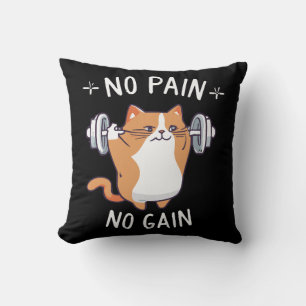 Coussin Construisons du Muscle ! Salle de Sport !