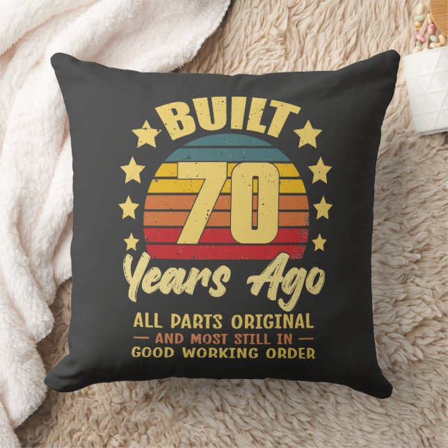 Coussin Construit il y a 70 ans Toutes les pièces d'origin (Couverture)