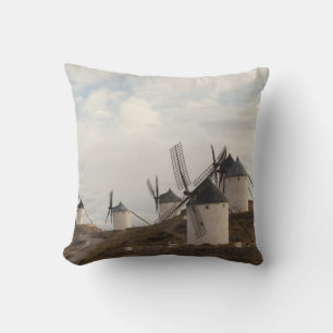Coussin Consuegra, anciens moulins à vent de La Mancha