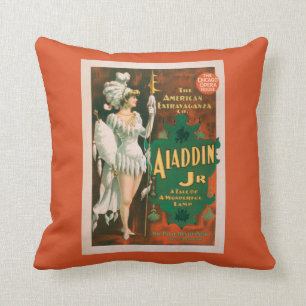 Coussin Conte de Jr. d'Aladdin d'un théâtre merveilleux 