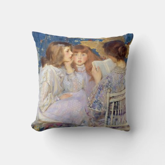 Coussin Contes de jungle pour des enfants (Recto)