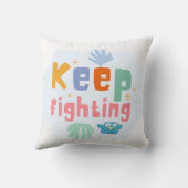 Coussin Continuez à lutter (Verso)