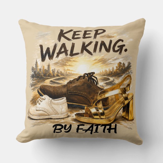 COUSSIN CONTINUEZ À MARCHER – PAR LA FOI (Recto)