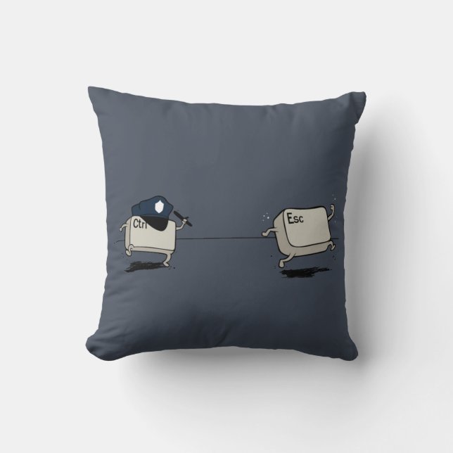 Coussin Contrôle contre l'évasion (Recto)