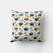 Coussin Cookie Monster | C est pour motif de cookie (Verso)
