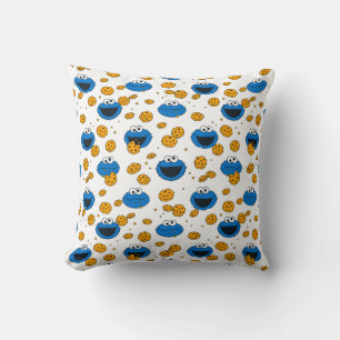 Coussin Cookie Monster   C est pour motif de cookie