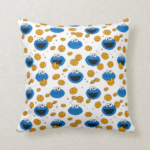 Coussin Cookie Monster   C est pour motif de cookie