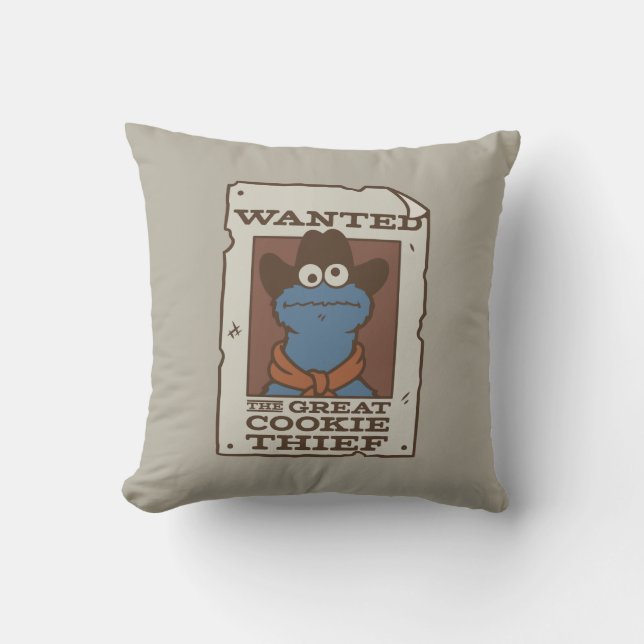 Coussin Cookie Monster | Poster Recherché (Recto)