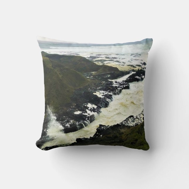 Coussin Cook's Chasm, Cape Perpetua, Côte de l'Oregon (Recto)