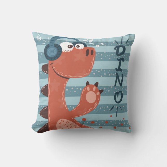 Coussin Cool Dino (Recto)