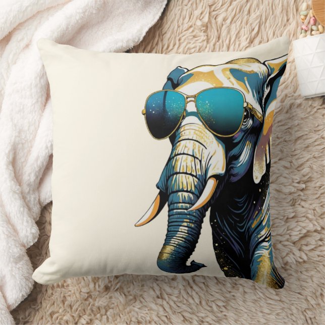 Coussin Cool Elephant Chic (Couverture)