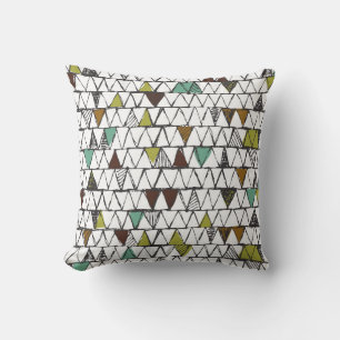 Coussin Cool et tendance motif sans couture de doo dessiné