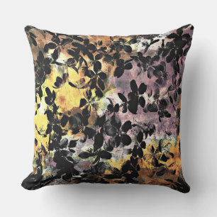 Coussin Cool moderne Fleurs Abstraites Art Motif