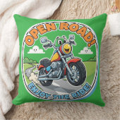 Coussin Cool Motorcycle-Adventurous Nursery Decor (Couverture)