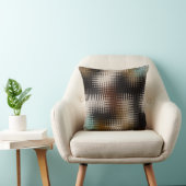 Coussin Cool Multicolore Wavy Zigzag Motif (Chaise)