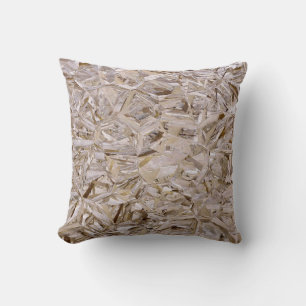 Coussin Cool OSB Construction Plywood Texture Imprimer