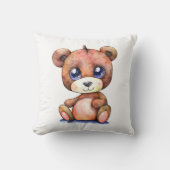 Coussin Cool Ours mou Teddy positif (Recto)