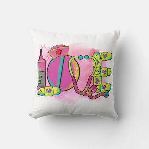 Coussin Cool Retro Love Nurse