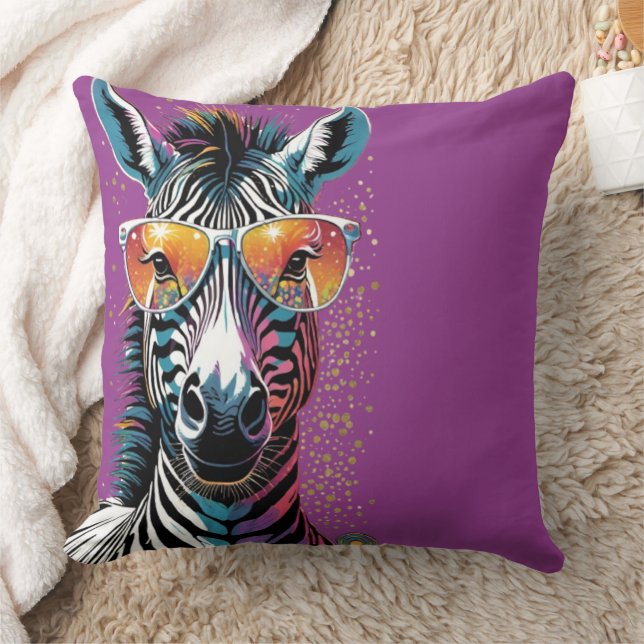 Coussin Cool Zebra Vibes (Couverture)