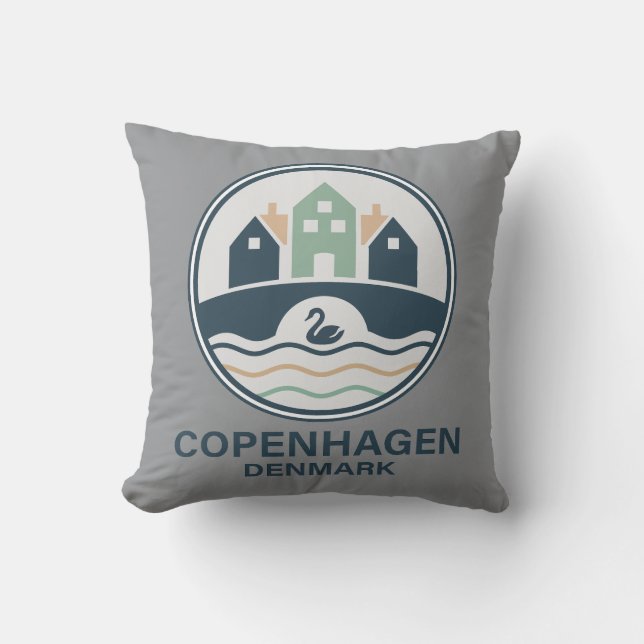 Coussin Copenhague Danemark Europe (Recto)