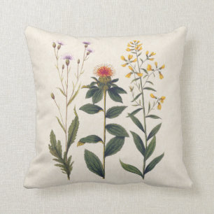 Coussin Copie d'antiquité d'amant de nature de fleurs