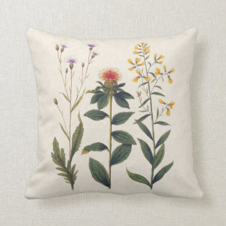 Coussin Copie d'antiquité d'amant de nature de fleurs
