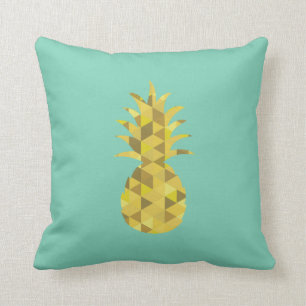 coussin copie en bon état et jaune de //d'ananas