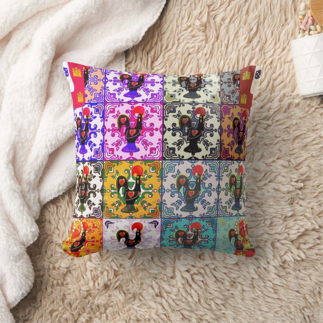 Coussin Coq de Barcelos, Portugal (Couverture)