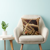 Coussin Coq de carrousel vintage (Chaise)