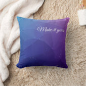 Coussin Coque Motif Polygone personnalisé - Style unique (Couverture)