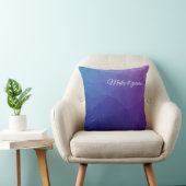 Coussin Coque Motif Polygone personnalisé - Style unique (Chaise)