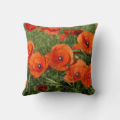 Coussin Coquelicots communs (Verso)