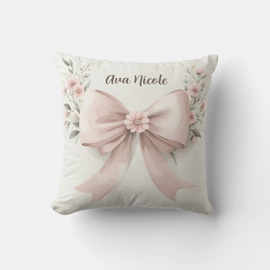 Coussin Coquette Bow (Recto)