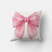 Coussin Coquette Bow Polka Dot (Verso)