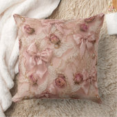 Coussin Coquette Lace & Pearls Pillow (Couverture)