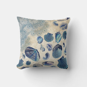 Coussin Coquillages d'Ocean Beach