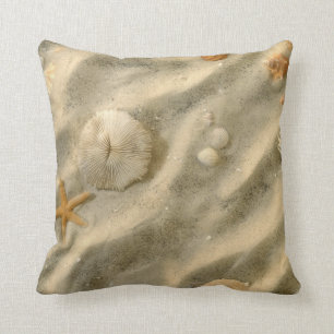Coussin Coquillages en sable