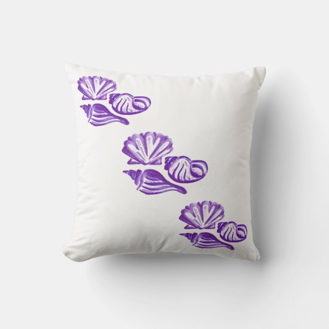 Coussin Coquillages pourpres (Recto)