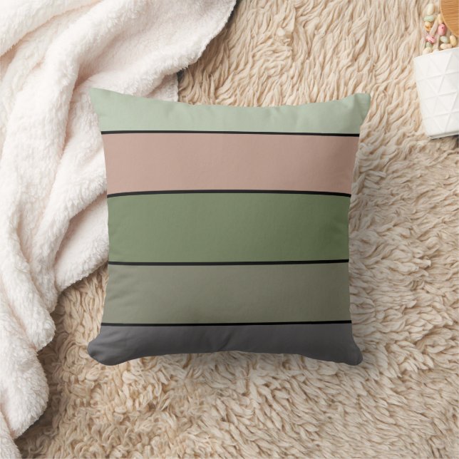 Coussin Coquilles de noix de pistache vert pêche violet ra (Couverture)