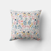 Coussin Corações em aquarela (Verso)