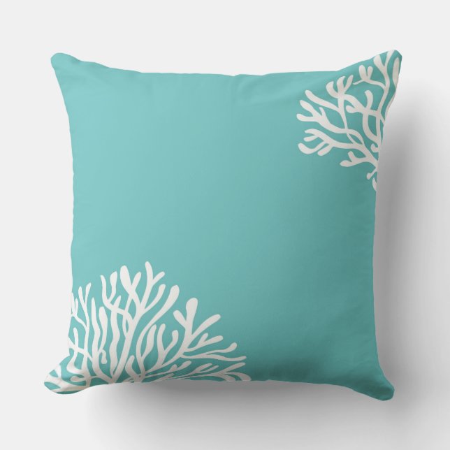 Coussin Corail blanc (Recto)
