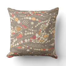 corail brun en peau d'iguane