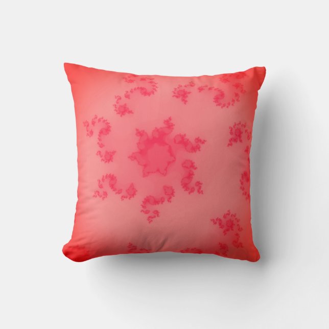 Coussin Corail couleur Trent (Recto)
