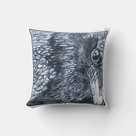 Coussin Corbeau (Recto)