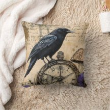 Corbeau gothique vintage