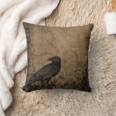 Coussin Corbeau vintage (Couverture)