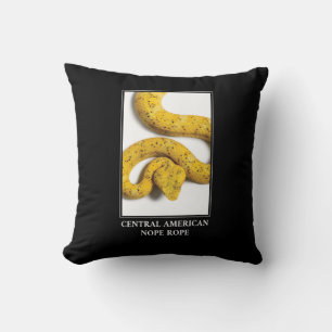 Coussin Corde de Nope d'Amérique Centrale - Danger de serp