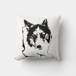 Coussin Corgi cosy aux chandelles