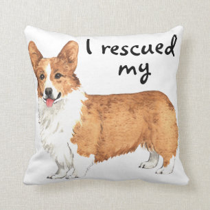Coussin Corgi de Gallois de Pembroke de délivrance